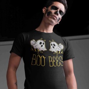 Boo Bees Funny Couples Halloween Costume For Adult T-shirt