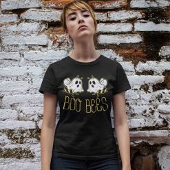 Boo Bees Funny Couples Halloween Costume For Adult Her Women T Shirt 3