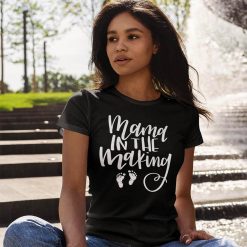 Cool Mama In The Making T-Shirt For Women