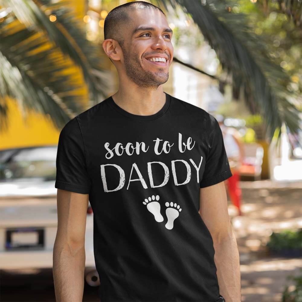 Soon To Be Daddy T-Shirt Gift For New Dad - Personalized Gifts