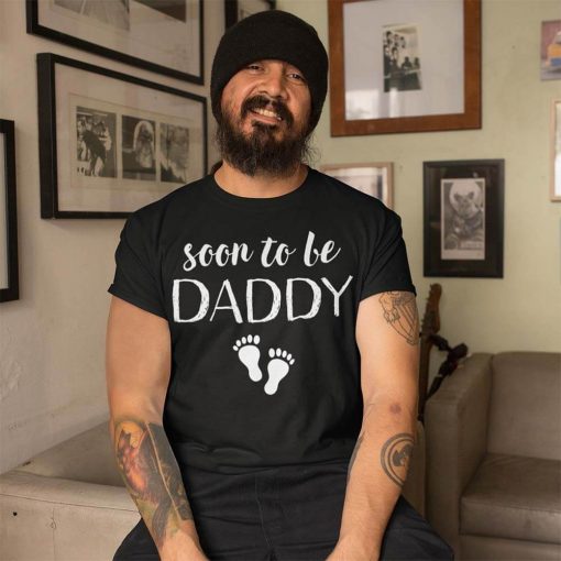 Soon To Be Daddy T-Shirt Gift For New Dad