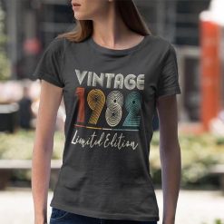 1982 Limited Edition 40th Birthday Vintage T-Shirt