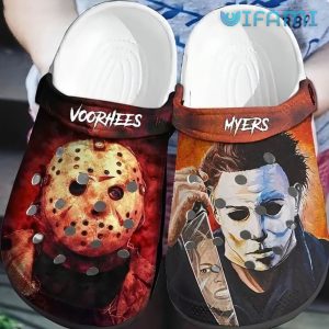 Halloween Horror Movies Voorhees Michael Myers Crocs
