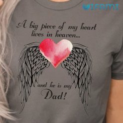 Memorial Gift For Loss of Father T-Shirt For Women