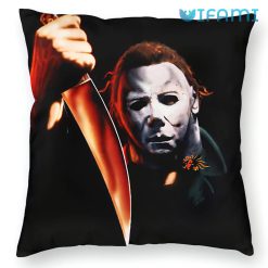 Michael Myers Was That the Boogeyman Pillow Halloween Horror Movie Gift