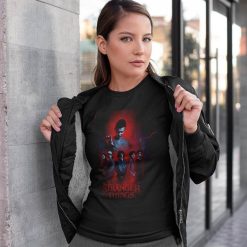 Stranger Things 4 Season Poster Group Shot T Shirt 2