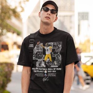 Troy Polamalu Pittsburgh Steelers Pro Football Hall Of Fame T-Shirt