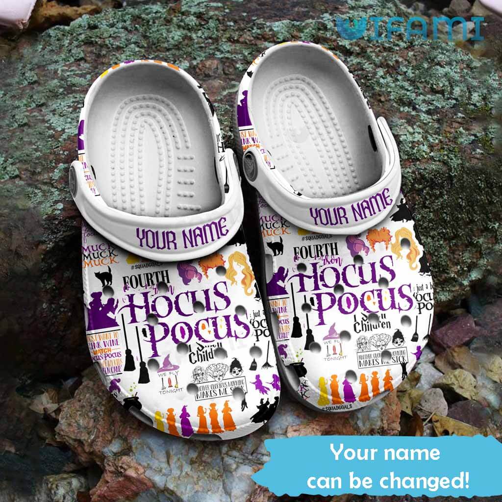 Hocus Pocus Classic Halloween Crocs Custom Name Halloween Gift 1