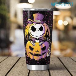 Jack Skellington Pumpkin Spooky Season Tumbler Halloween Gift 3