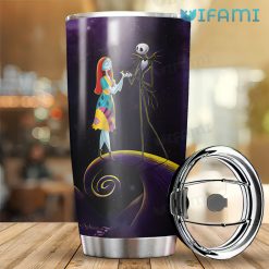 Jack Skellington Sally In Love Heart Gift We Are Simply Meant To Be Tumbler 4