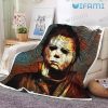 Michael Myers Art Horror Movie Blanket Halloween Gift