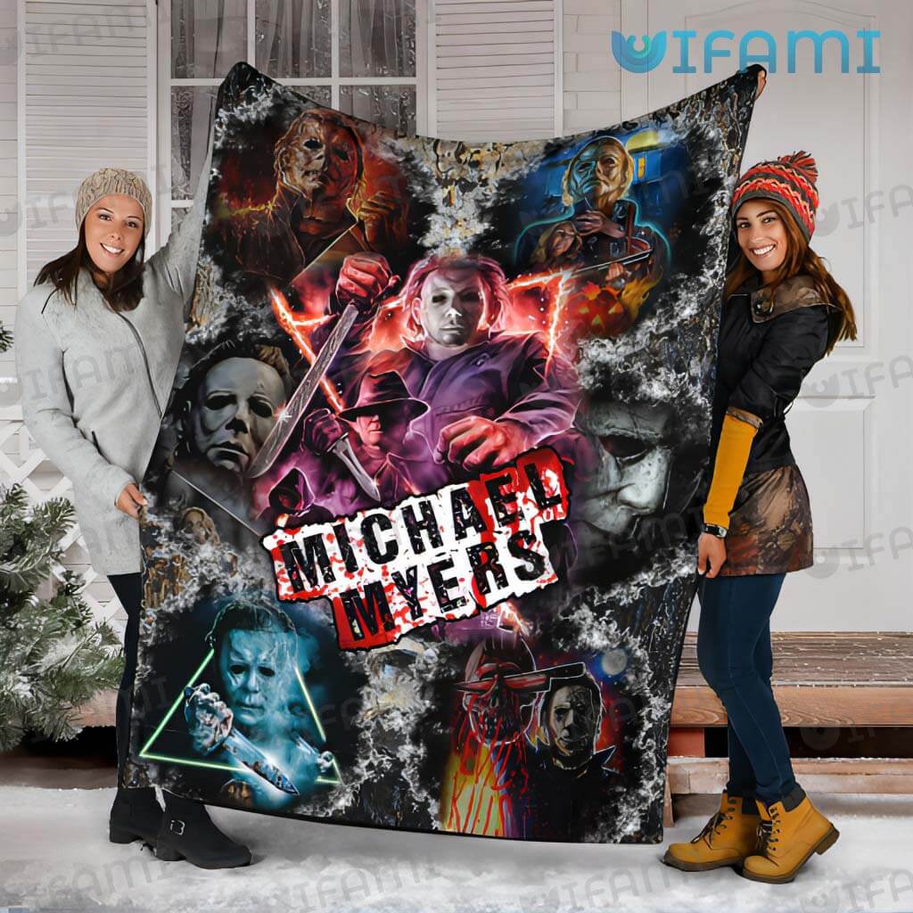 Michael Myers Blanket For Halloween Horror Movie Fans 1