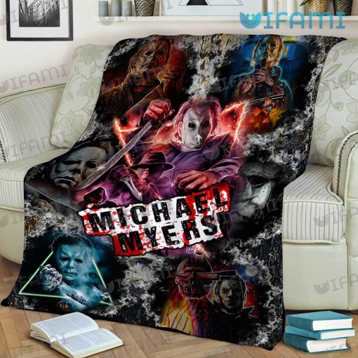 Michael Myers Blanket For Halloween Horror Movie Fans