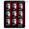 Michael Myers Face Emotions Blanket Halloween Gift