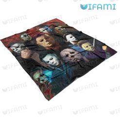 Michael Myers Faces Blanket For Halloween Horror Movie Fans 2