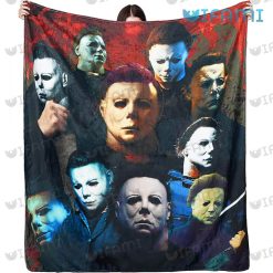 Michael Myers Faces Blanket For Halloween Horror Movie Fans 4