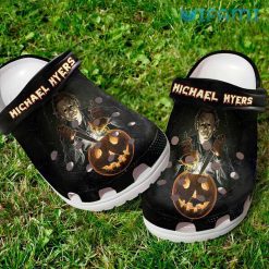 Michael Myers Horror Halloween Pumpkin Crocs