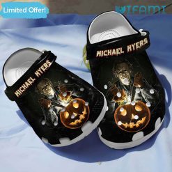 Michael Myers Horror Halloween Pumpkin Crocs 3