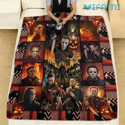 Michael Myers Horror Movie Blanket For Halloween 2