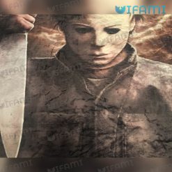 Michael Myers Horror Movie Serial Killer Halloween Blanket