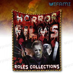 Michael Myers Jason Voorhees Freddy Krueger Horror Films Roles Collections Blanket 1