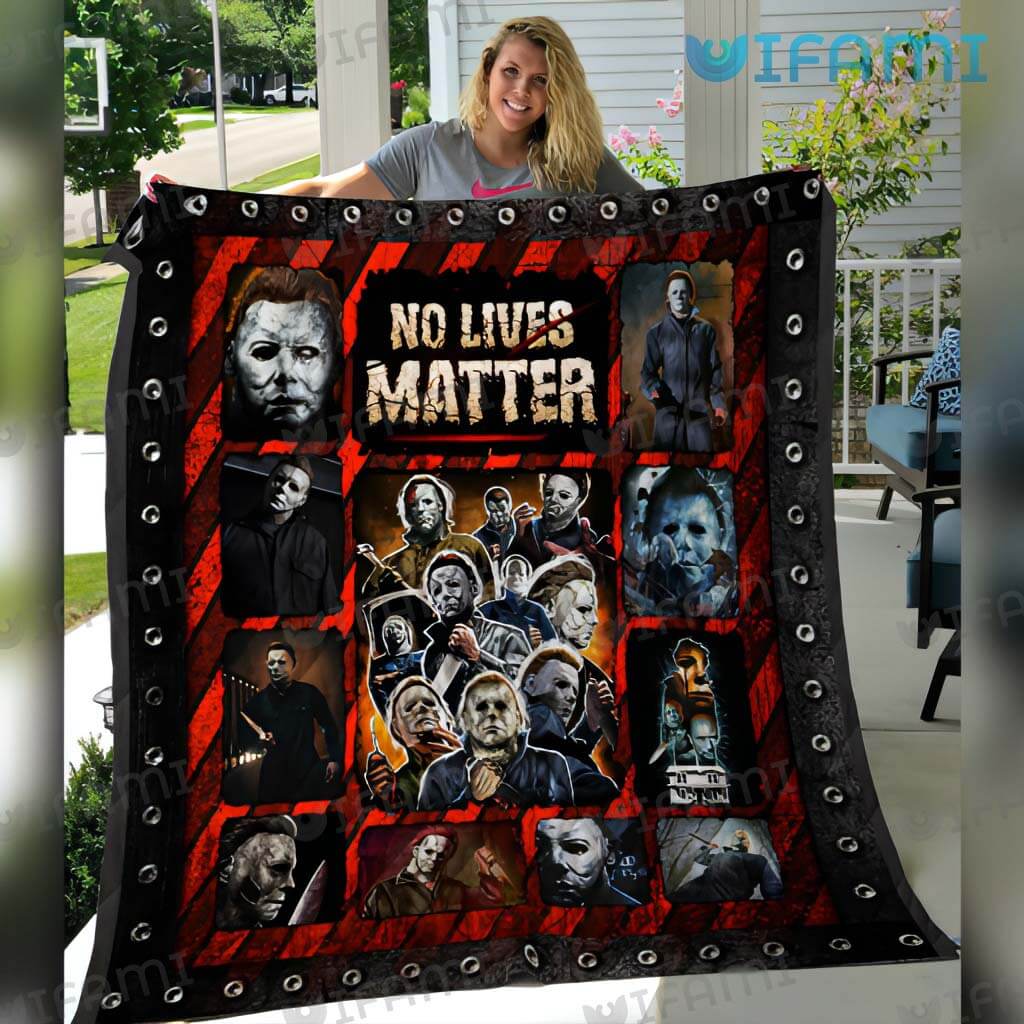 Michael Myers No Live Matter Blanket For Halloween Horror Movie Fans 1