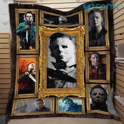 Michael Myers Picture Frames Blanket For Halloween Horror Movie Fans 4