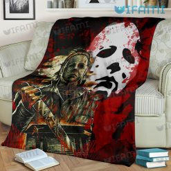 Michael Myers Serial Killer Blanket Halloween Gift For Horror Movie Fans 3