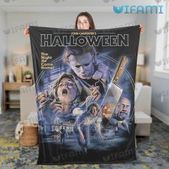 Michael Myers The Night He Came Home Blanket Halloween Gift