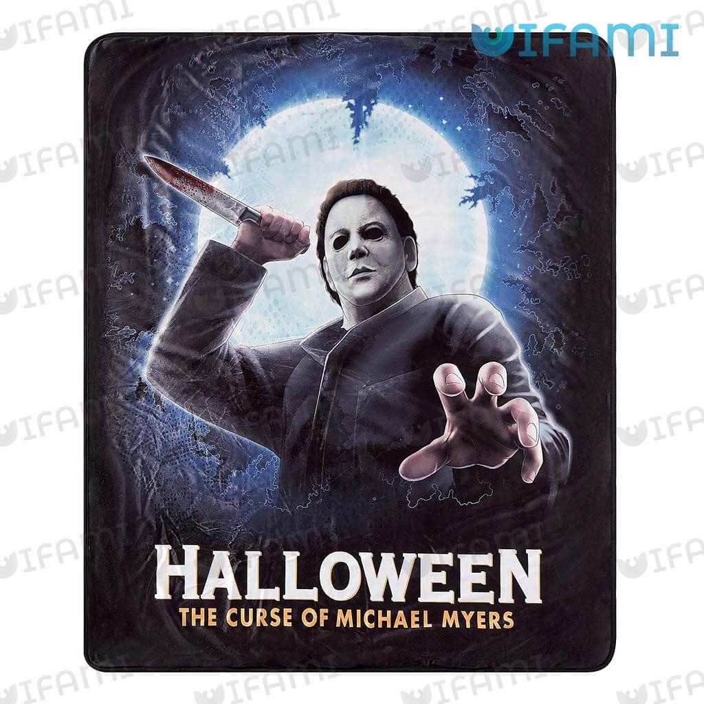 The Curse Of Michael Myers Horror Movie Halloween Blanket 1