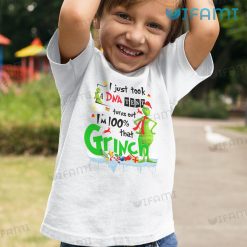 100 That Grinch Shirt I Just Took A DNA Test Christmas Kid Tshirt