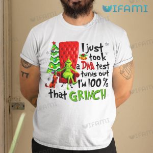 100 That Grinch Shirt Took DNA Test Xmas Gift
