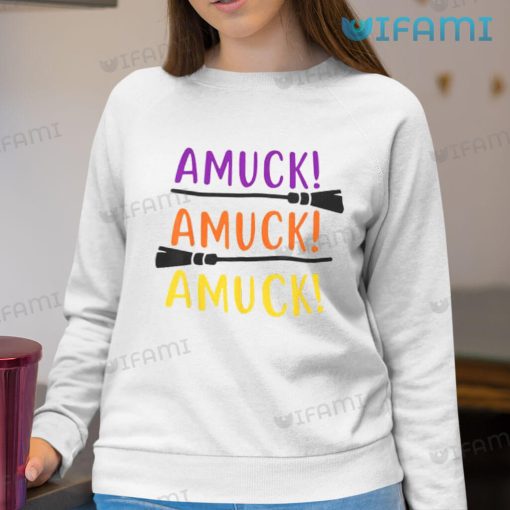 Amuck Amuck Amuck Witch Halloween Hocus Pocus Gift Funny Shirt