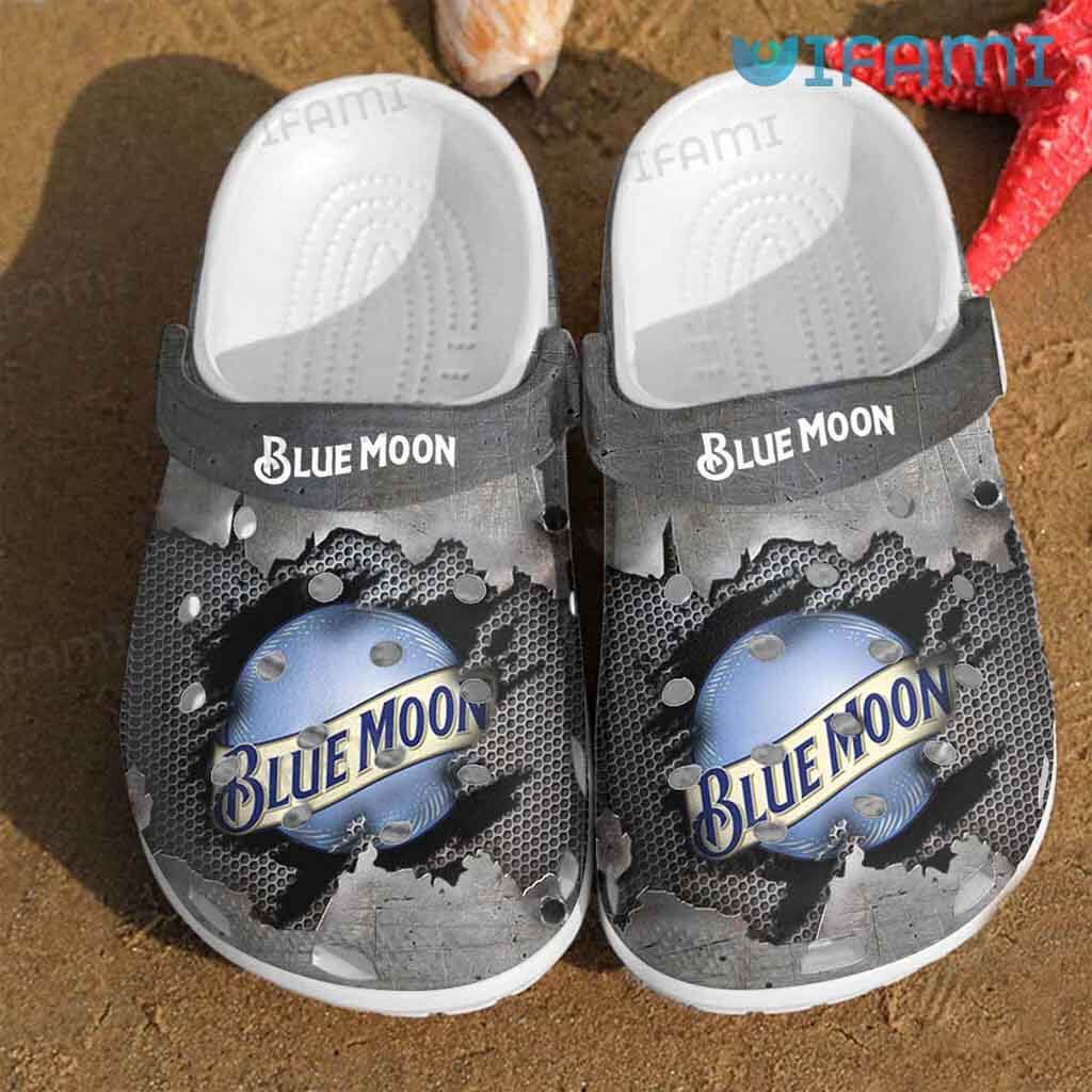 Blue Moon Beer Crocs Broken Grunge Metal Beer Lovers Gift