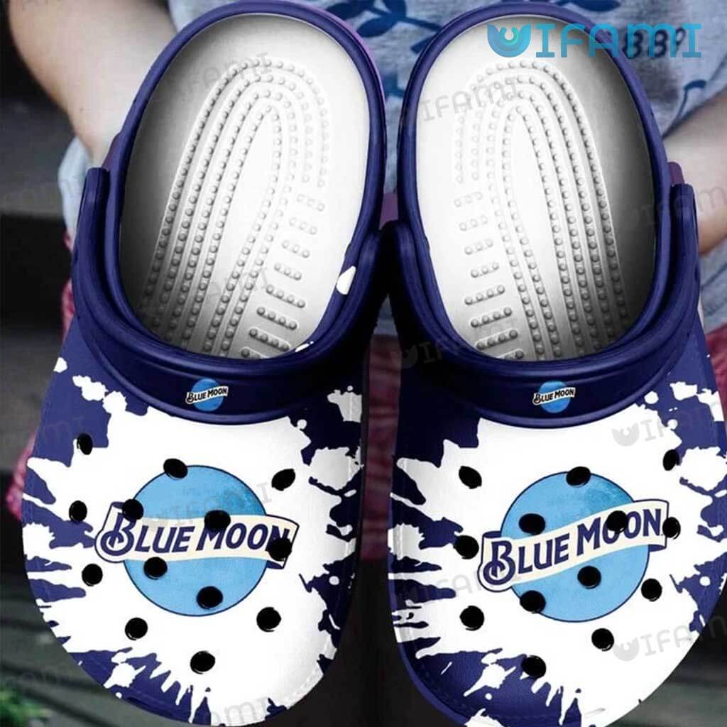 Unique Blue Moon Beer Logo Crocs  Beer Lovers Gift