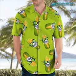 Busch Light Apple Hawaiian Shirt Funny Corn Beer Lovers Gift