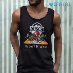 Busch Light Apple Shirt You Cant Sit With Us Tank Top For Beer Lovers