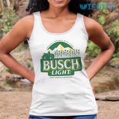 Busch Light Apple Tank Top For The Farmers Proudly Brewed With Corn Gift