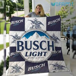 Busch Light Blanket Budweiser Eagle Gift For Beer Lovers