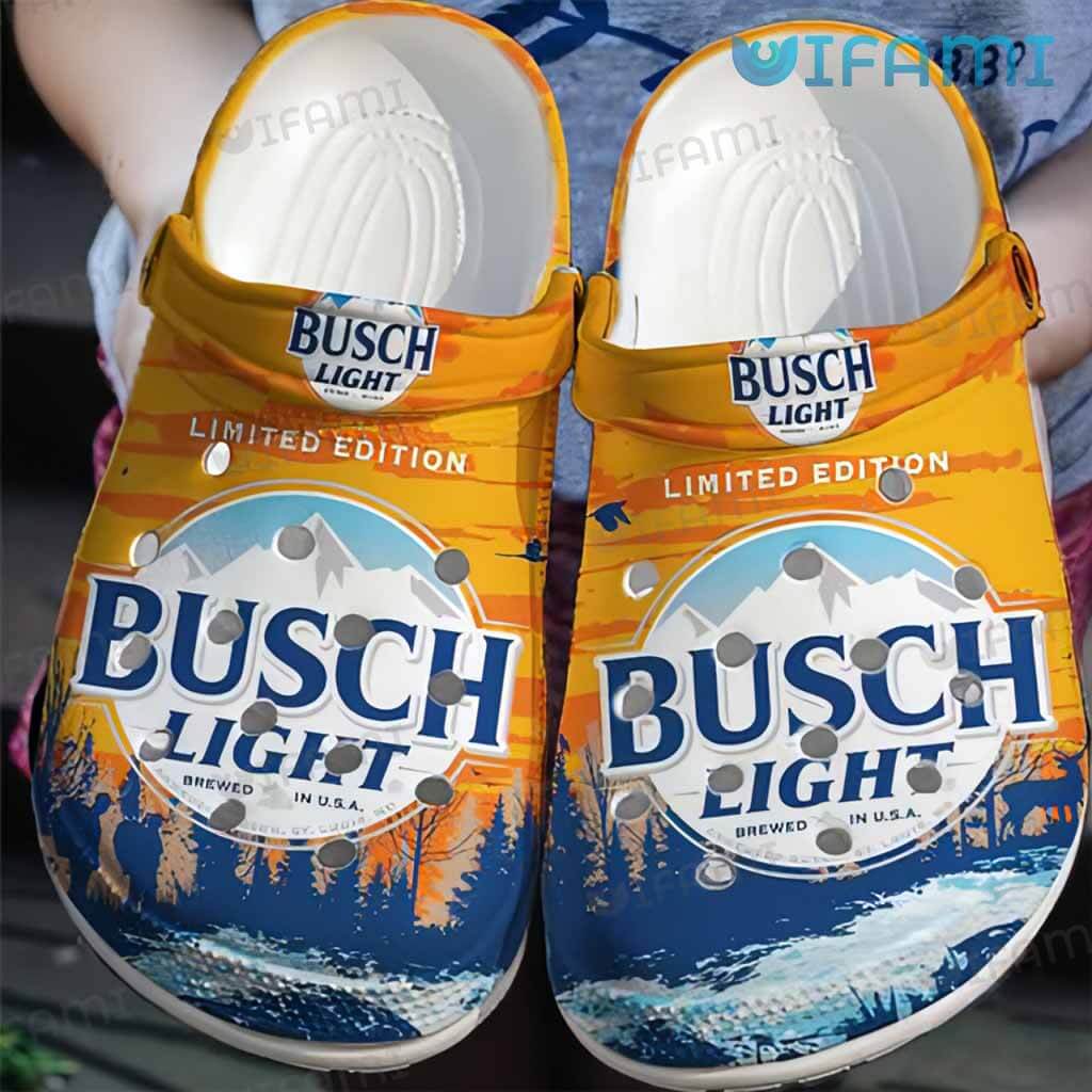 Busch Light Crocs Deer Hunting Beer Lovers Gift