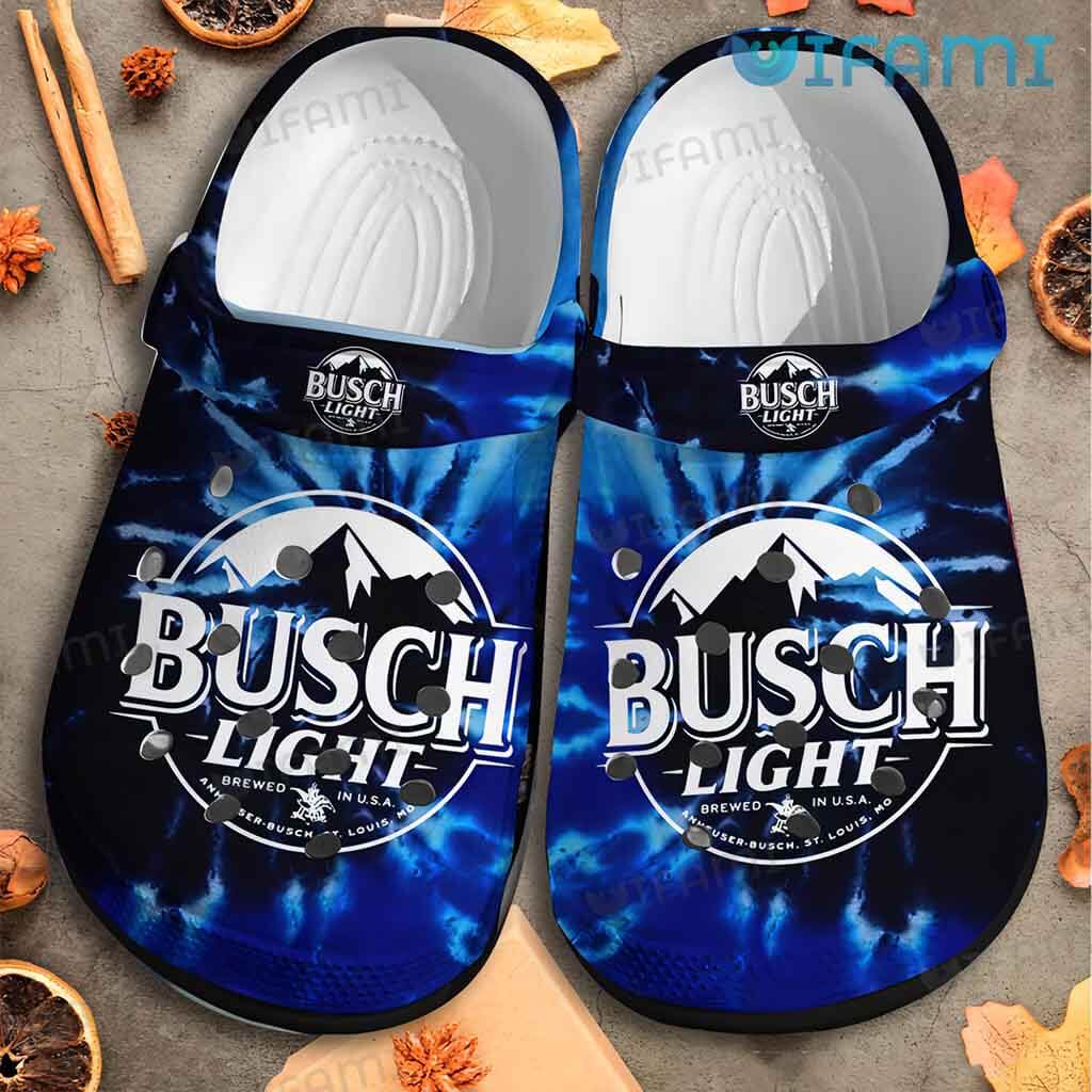 Busch Light Crocs Shibori Color Gift For Beer Lovers