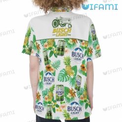 Busch Light Hawaiian Shirt Pineapple John Deere Beer Lovers Gift Back