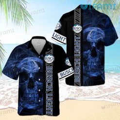 Busch Light Hawaiian Shirt Skull Danger Gift For Beer Lovers
