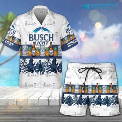 Busch Light Hawaiian Shirt Tropical Pineapple Beer Lovers Gift