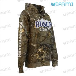 Busch Light Hoodie 3D Forest Camo Beer Lovers Gift Front