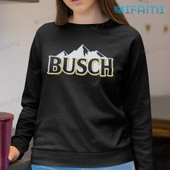 Busch Light Shirt Beer Mountains Logo Sweatshirt For Beer Lovers