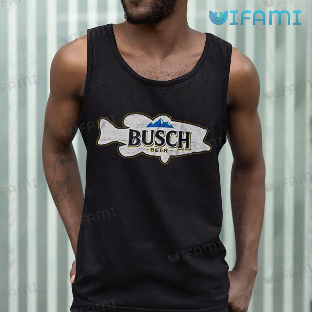 Busch Light Shirt Busch Beer Fish Beer Lovers Tank Top