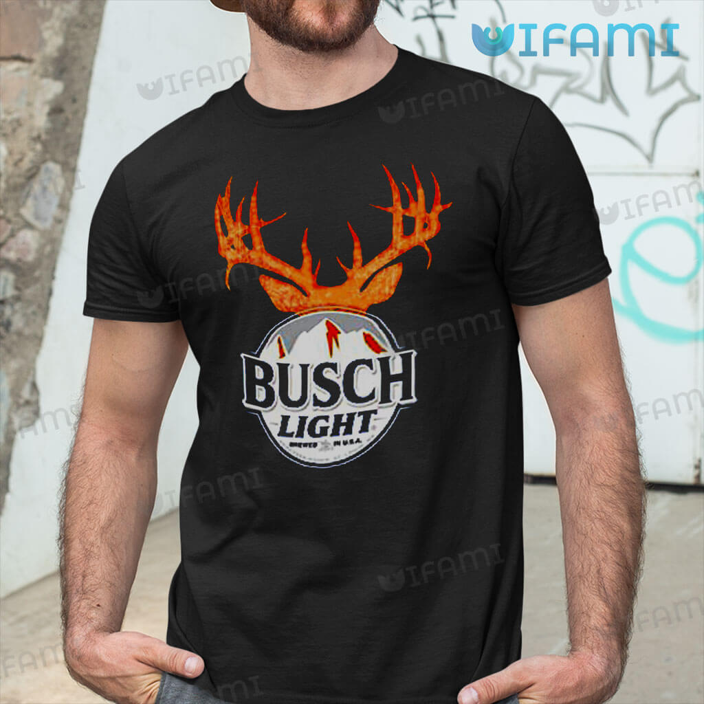 Unique Busch Light Hunting Orange Deer Shirt  Beer Lovers Gift