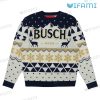 Busch Light Ugly Sweater Reindeer Christmas Gift For Beer Lovers