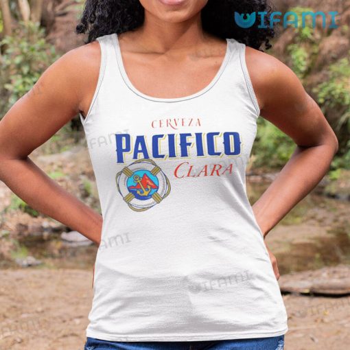 Cerveza Pacifico Shirt Anchor Logo Gift For Beer Lovers